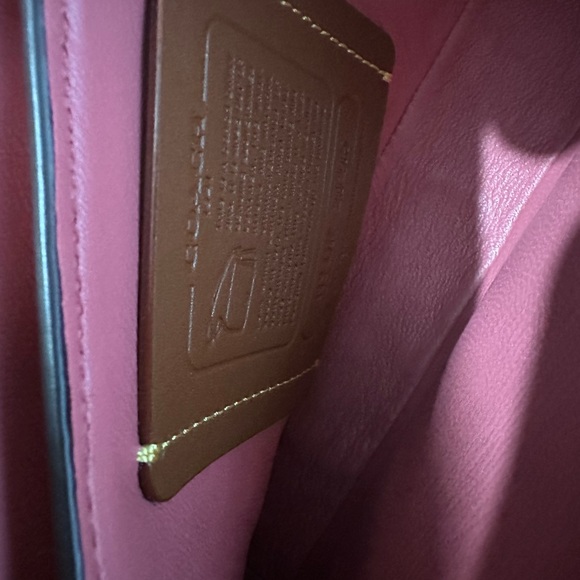 🐎🌺 COACH 1941 DINKY🌺🐎 PINK CROSSBODY HANDBAG - Picture 7 of 12
